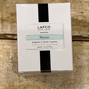 Lafco Marine Fragranced Candle - White and Black